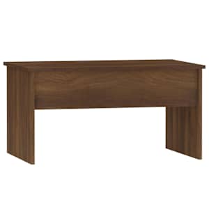 Konferenční stolek hnědý dub 80x50,5x41,5 cm kompozitní dřevo - obrázek 3