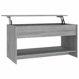 Konferenční stolek šedý sonoma 102x50x52,5 cm kompozitní dřevo - obrázek 2