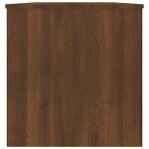 Konferenční stolek hnědý dub 102x50x52,5 cm kompozitní dřevo - obrázek 7