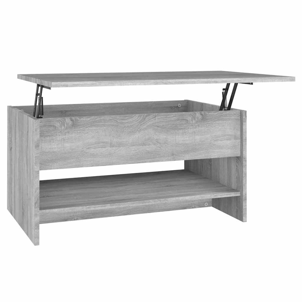 vidaXL Konferenční stolek šedý sonoma 80x50x40 cm kompozitní dřevo