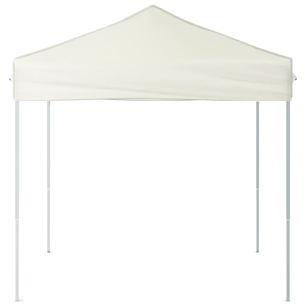 

vidaXL Partytent inklapbaar 2x2 m crèmekleurig