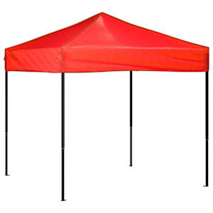 Skládací party stan červený 2 x 2 m - obrázek 2