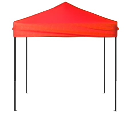 vidaXL Partytent inklapbaar 2x2 m rood