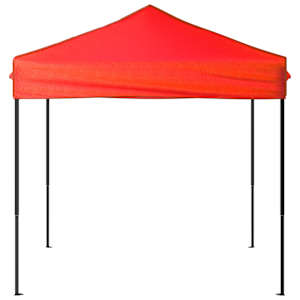 Skládací party stan červený 2 x 2 m - obrázek 3