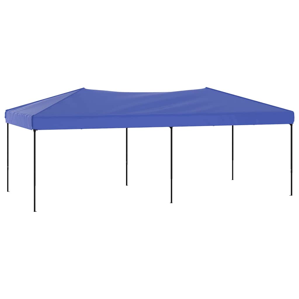 vidaXL Skládací party stan modrý 3 x 6 m