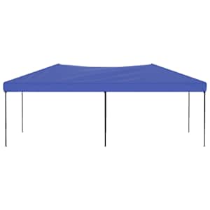 Skládací party stan modrý 3 x 6 m - obrázek 3