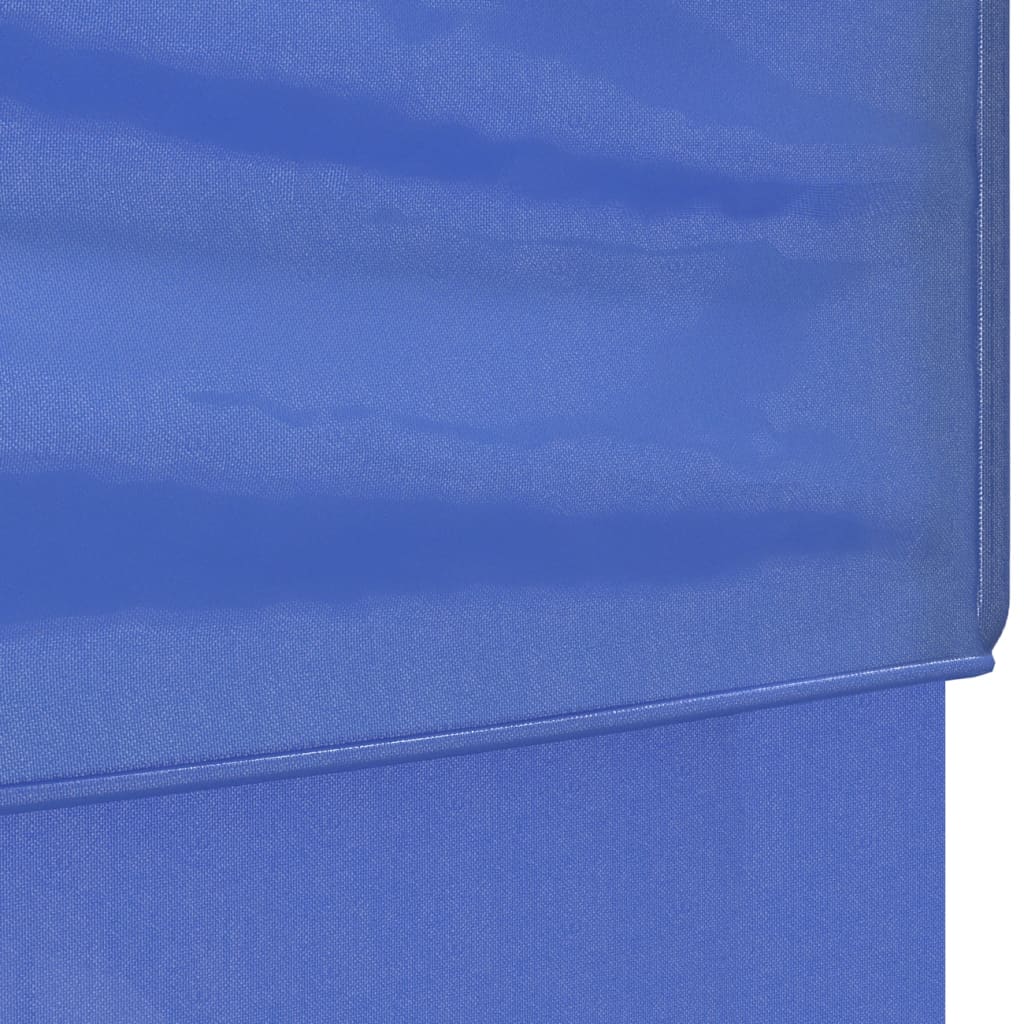 Kokkupandav peotelk külgseintega, sinine, 3 x 6 m