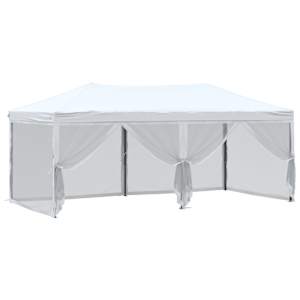 Skládací party stan s bočními stěnami bílý 3 x 6 m - obrázek 6