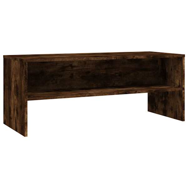 vidaXL telerikapp, suitsutatud tamm, 100 x 40 x 40 cm, tehispuit