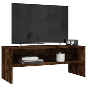 TV skříňka kouřový dub 100 x 40 x 40 cm kompozitní dřevo - obrázek 3