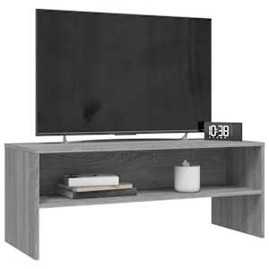 TV skříňka šedá sonoma 100 x 40 x 40 cm kompozitní dřevo - obrázek 3