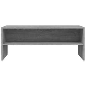 TV skříňka šedá sonoma 100 x 40 x 40 cm kompozitní dřevo - obrázek 4