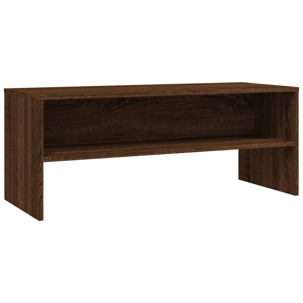 vidaXL TV skříňka hnědý dub 100 x 40 x 40 cm kompozitní dřevo