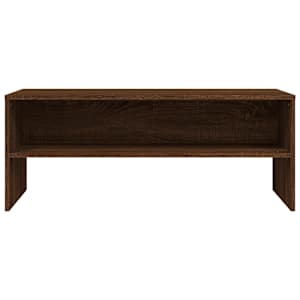 TV skříňka hnědý dub 100 x 40 x 40 cm kompozitní dřevo - obrázek 4