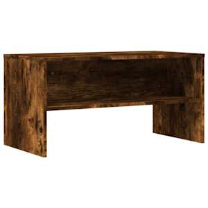 TV stolek kouřový dub 80 x 40 x 40 cm kompozitní dřevo - obrázek 2