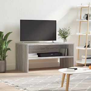 TV stolek šedý sonoma 80 x 40 x 40 cm kompozitní dřevo - obrázek 1