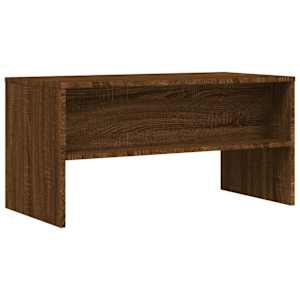 TV stolek hnědý dub 80 x 40 x 40 cm kompozitní dřevo - obrázek 6