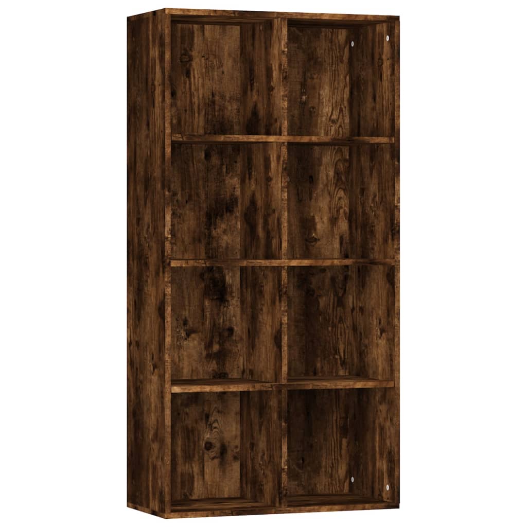 vidaXL Knihovna/příborník kouřový dub 66x30x130 cm kompozitní dřevo