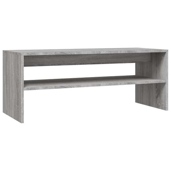 vidaXL kohvilaud, hall Sonoma tamm, 100 x 40 x 40 cm, tehispuit