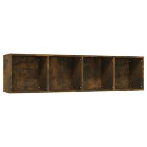 Knihovna / TV skříňka kouřový dub 143x30x36 cm kompozitní dřevo - obrázek 2