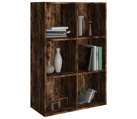 vidaXL Biblioth&egrave;que/Buffet Ch&ecirc;ne fum&eacute; 66x30x98 cm Bois d'ing&eacute;nierie