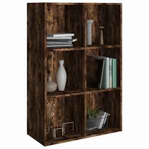 vidaXL Biblioth&egrave;que/Buffet Ch&ecirc;ne fum&eacute; 66x30x98 cm Bois d'ing&eacute;nierie
