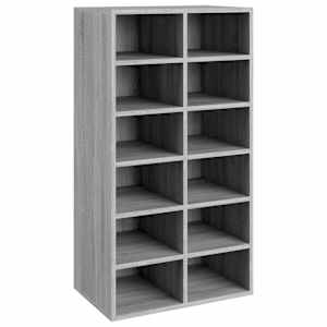 vidaXL kingakapp, hall Sonoma tamm, 54 x 34 x 100,5 cm, tehispuit