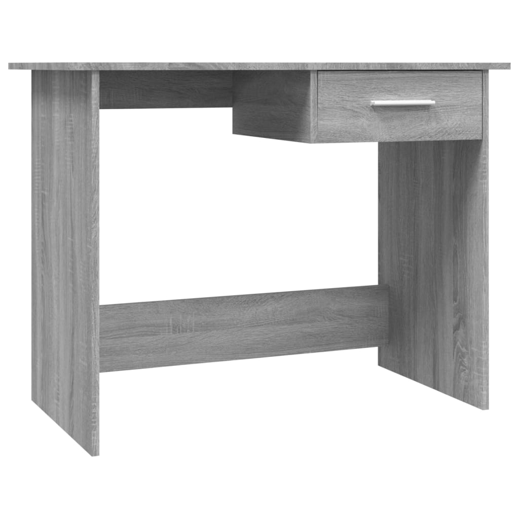 vidaXL Psací stůl šedý sonoma 100 x 50 x 76 cm kompozitní dřevo