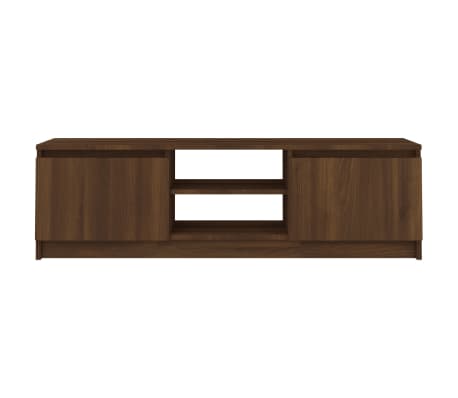 vidaXL خزانة تلفزيون أوك بني 120&times;30&times;35.5 سم خشب صناعي
