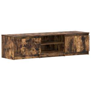 TV skříňka kouřový dub 140 x 40 x 35,5 cm kompozitní dřevo - obrázek 2