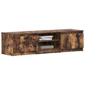 TV skříňka kouřový dub 140 x 40 x 35,5 cm kompozitní dřevo - obrázek 4