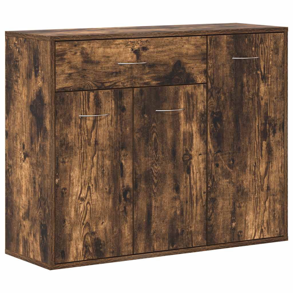 vidaXL Příborník kouřový dub 88 x 30 x 70 cm kompozitní dřevo