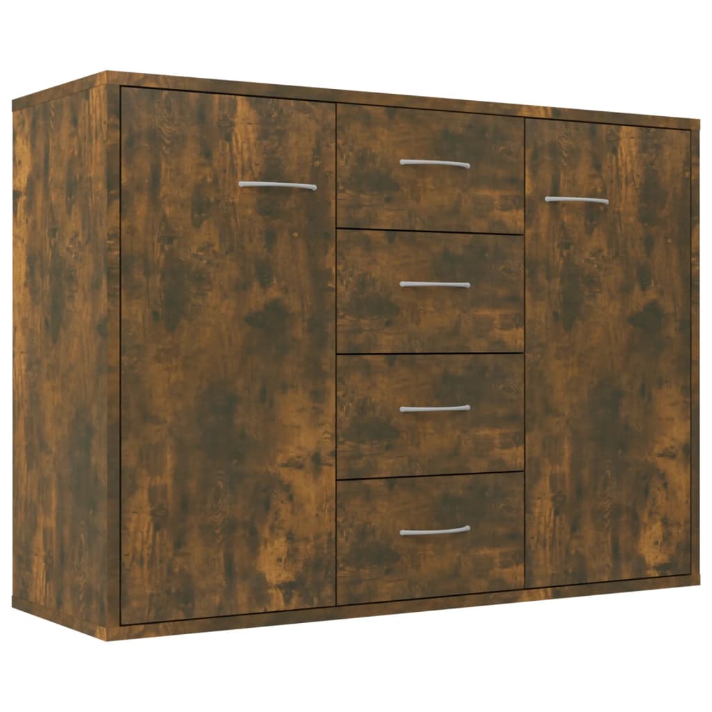 Thumbnail - vidaXL Sideboard Räuchereiche 88x30x65 cm Holzwerkstoff
