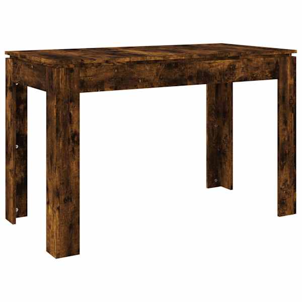 vidaXL s&ouml;&ouml;gilaud, suitsutatud tamm, 120 x 60 x 76 cm, tehispuit