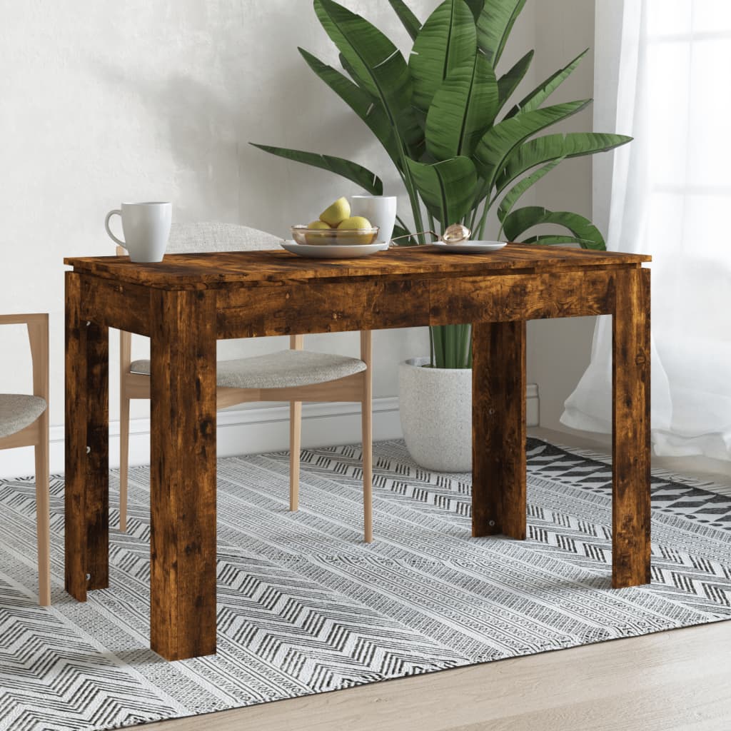 Valgomojo stalas, dūminio ąžuolo, 120x60x76cm, mediena | Stepinfit