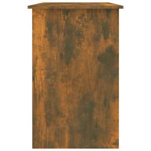 Psací stůl kouřový dub 100 x 50 x 76 cm kompozitní dřevo - obrázek 8