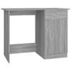 vidaXL kirjutuslaud, hall Sonoma tamm, 100 x 50 x 76 cm, tehispuit