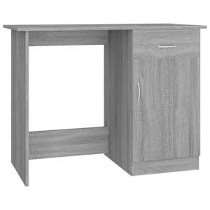 vidaXL kirjutuslaud, hall Sonoma tamm, 100 x 50 x 76 cm, tehispuit