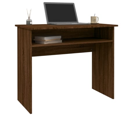 vidaXL St&ocirc;l hned&yacute; dub 90x50x74 cm spracovan&eacute; drevo