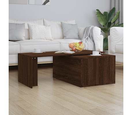 vidaXL Konferenčn&iacute; stolek hněd&yacute; dub 150x50x35 cm kompozitn&iacute; dřevo