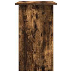 Psací stůl kouřový dub 80 x 45 x 74 cm kompozitní dřevo - obrázek 5
