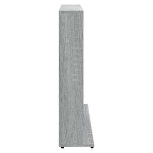 Skříňka na CD šedá sonoma 100 x 23 x 89,5 cm kompozitní dřevo - obrázek 4