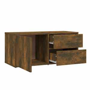 TV skříňka kouřový dub 80 x 34 x 36 cm kompozitní dřevo - obrázek 6