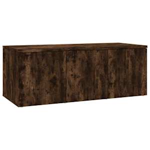 vidaXL telerikapp, suitsutatud tamm, 80 x 34 x 30 cm, tehispuit