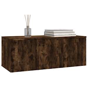 TV skříňka kouřový dub 80 x 34 x 30 cm kompozitní dřevo - obrázek 7