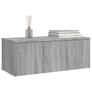 TV skříňka šedá sonoma 80x34x30 cm kompozitní dřevo - obrázek 7