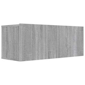 TV skříňka šedá sonoma 80 x 30 x 30 cm kompozitní dřevo - obrázek 2
