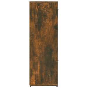 Knihovna kouřový dub 90 x 30 x 90 cm kompozitní dřevo - obrázek 7