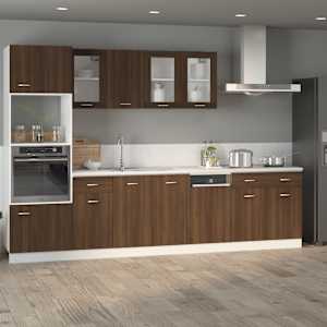 vidaXL Έπιπλο Με Συρτάρι Lyon Καφέ Δρυς 80x46x81,5 εκ. Επεξεργ. Ξύλο