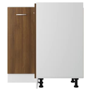 Kuchyňská skříňka hnědý dub 75,5x75,5x81,5 cm kompozitní dřevo - obrázek 6